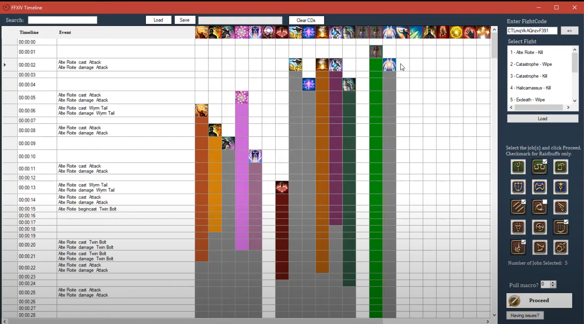 FFXIV Timeline